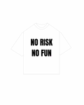 NO RISK - TEE (black x pink)