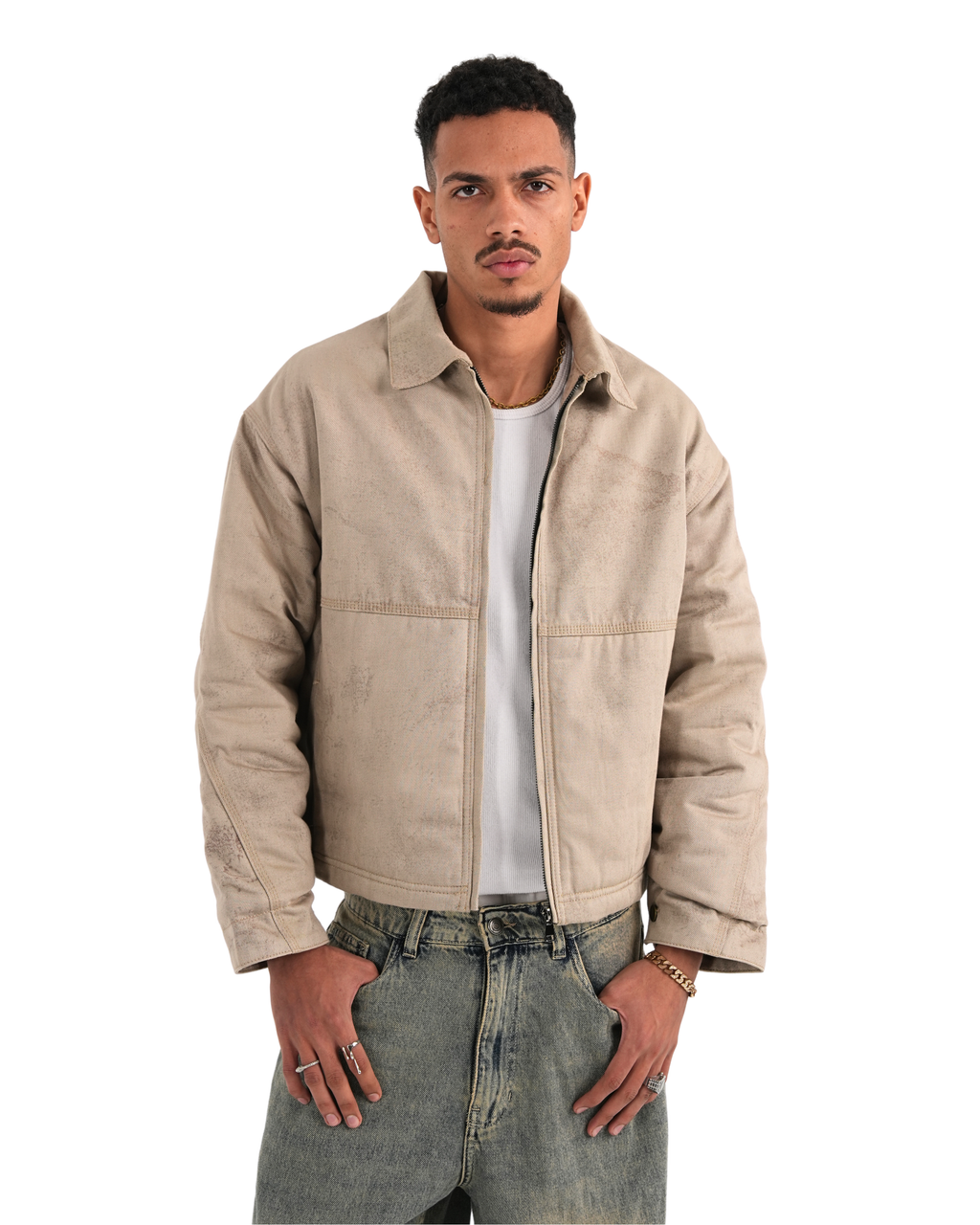 EARTH WASH - WORKER JACKET