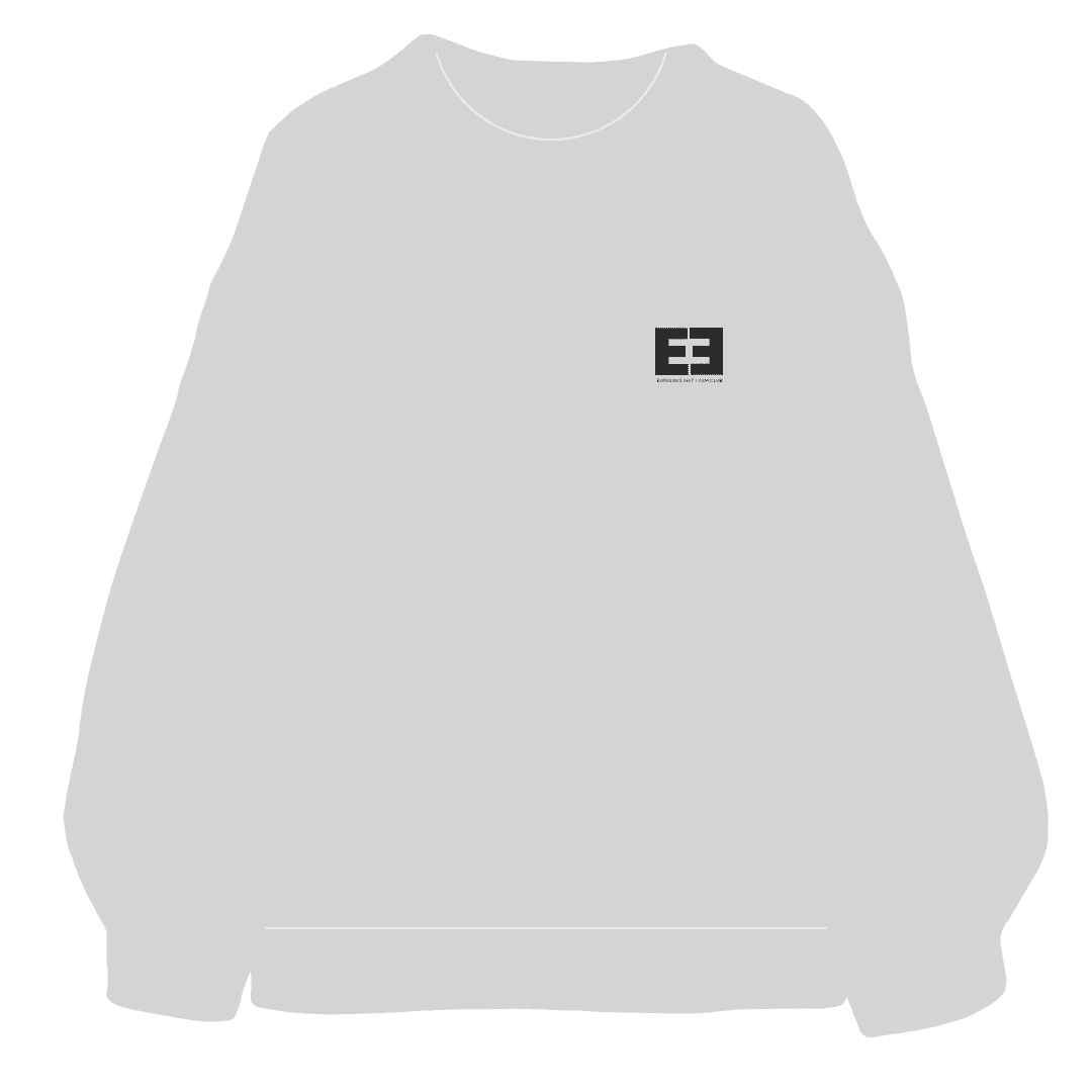 CROPPED - CREWNECK (GREY) - NINE ELEVEN