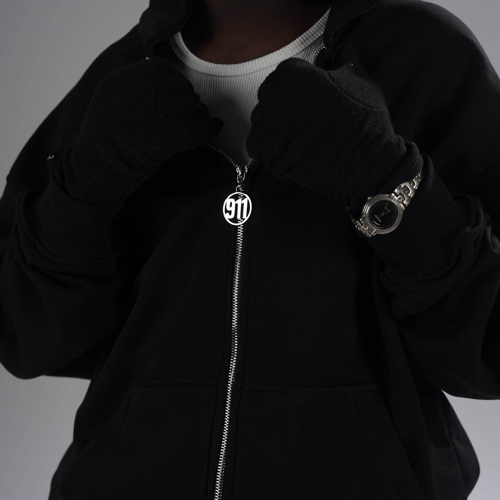ZIP-UP HOODIE - NINE ELEVEN