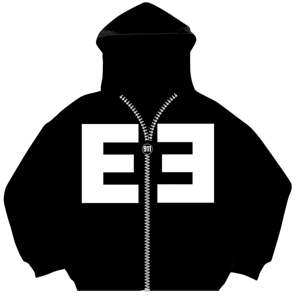 KAMAN zip-up hoodie - NINE ELEVEN