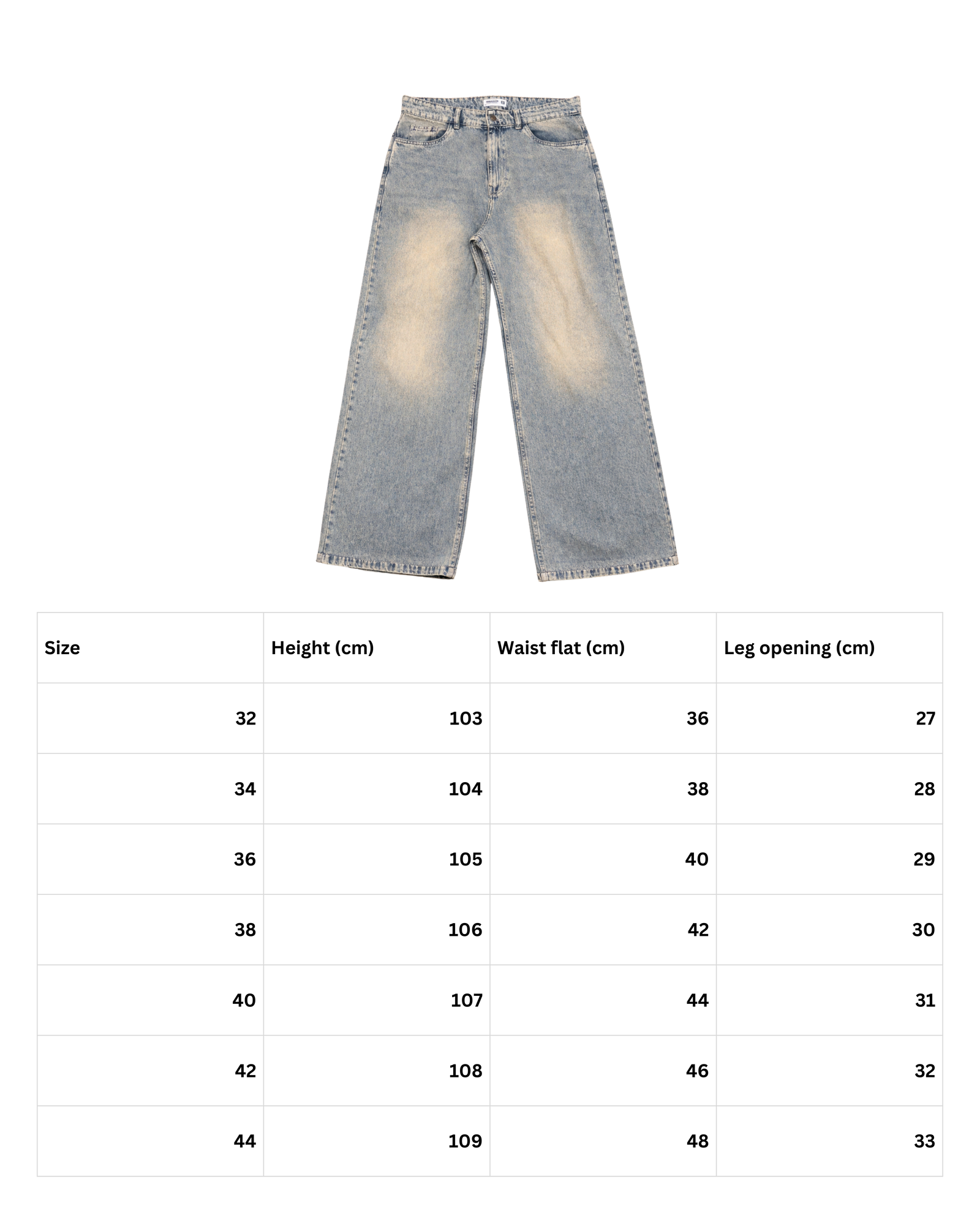 Size guide
